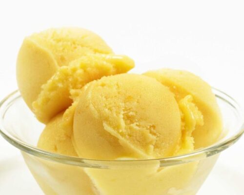 Helado de Mascarpone y Mango