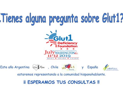 PREGUNTA SOBRE GLUT1 EN LA CONFERENCIA DE WASHINGTON 2019