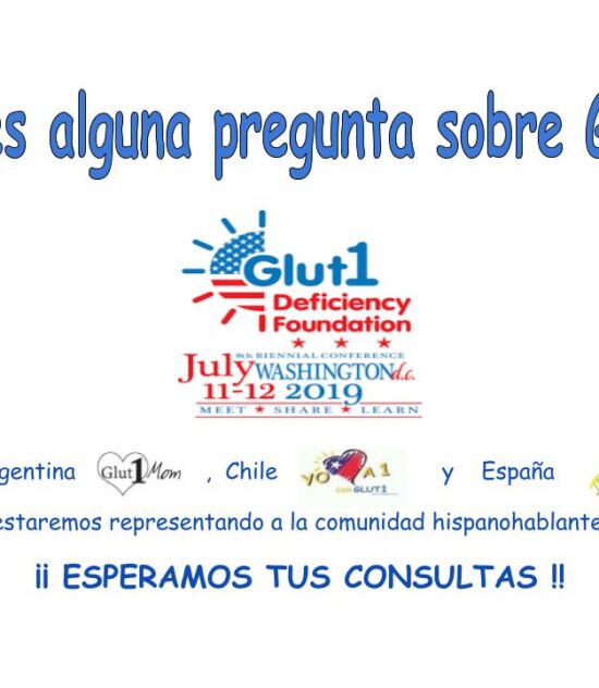 PREGUNTA SOBRE GLUT1 EN LA CONFERENCIA DE WASHINGTON 2019