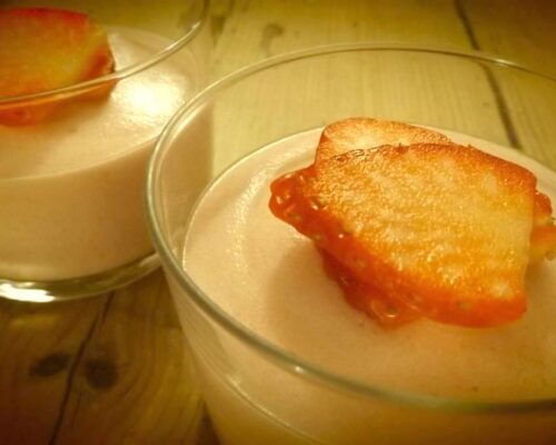 MOUSSE DE FRESAS
