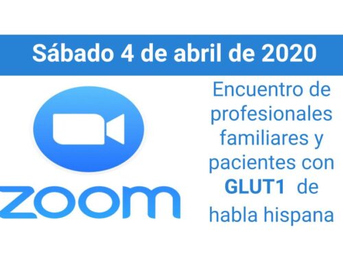 ZOOM para familiares y pacientes con Glut1 de habla hispana.