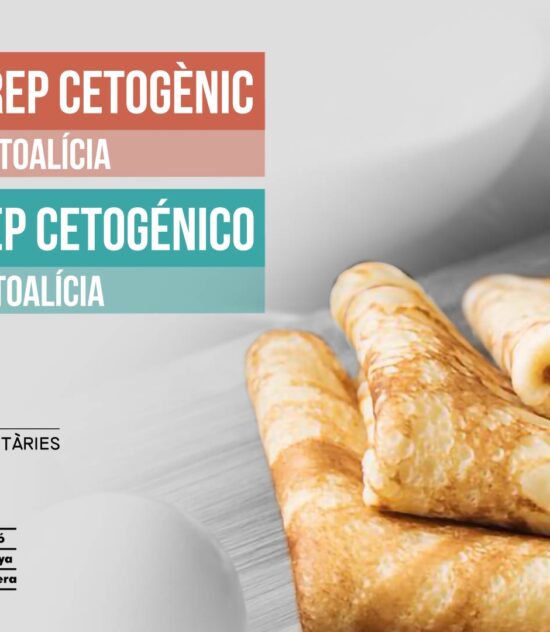 Receta creps cetogénicas