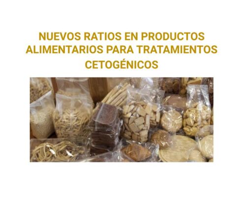 Actualización de ratios en productos para Dieta Cetogénica