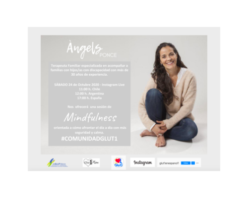 MINDFULNESS con ÀNGELS PONCE para la COMUNIDAD GLUT-1