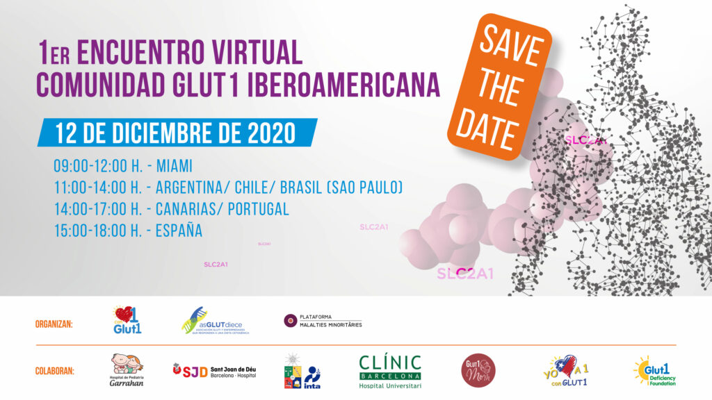 1er ENCUENTRO VIRTUAL COMUNIDAD GLUT1 IBEROMERICANA