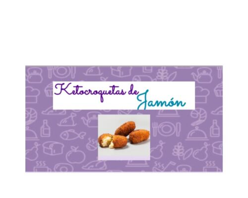 Ketocroquetas de jamón