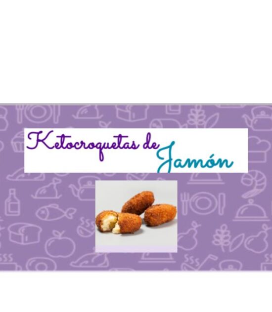 Ketocroquetas de jamón