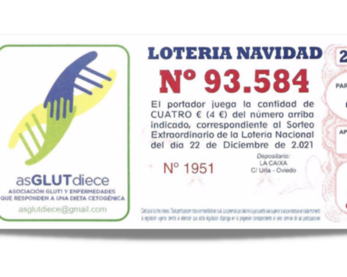 Lotería Navidad 2021 y asGLUTdiece