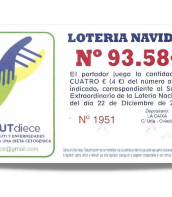 Lotería Navidad 2021 y asGLUTdiece