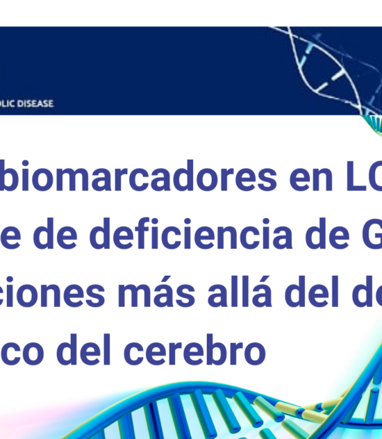 Déficit de Glut1. Los nuevos biomarcadores van más allá del metabolismo energético