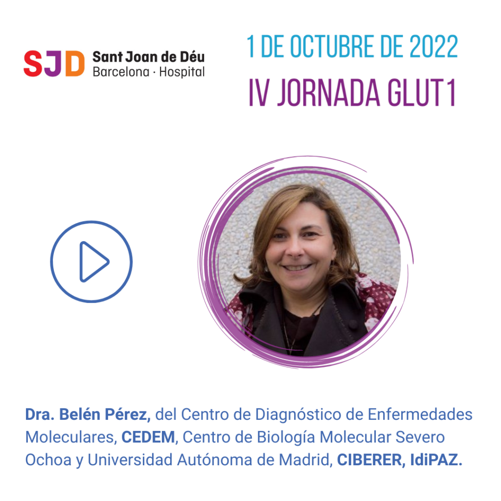 Dra. Belén Pérez, la investigación en Glut1