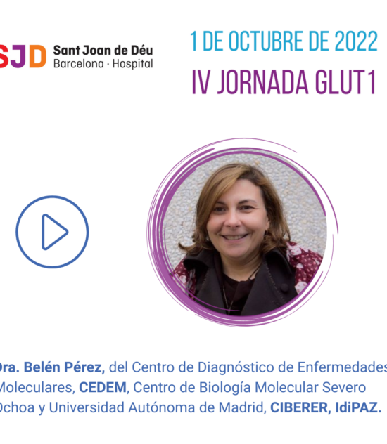 Dra. Belén Pérez, la investigación en Glut1
