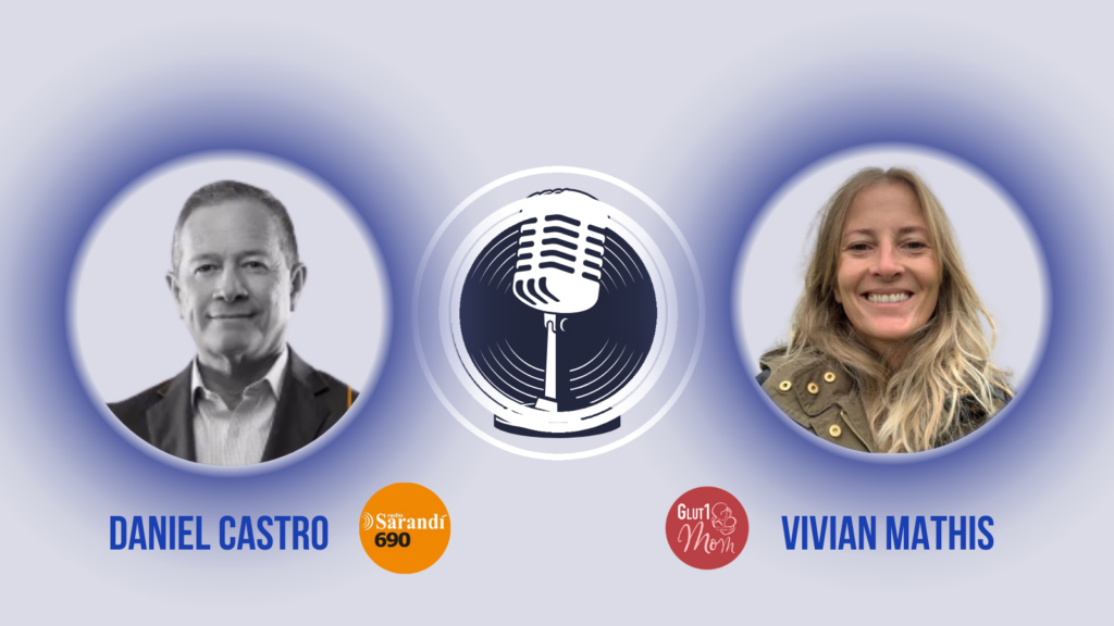 Entrevista en radio Sarandí 690 con Daniel Castro a Vivian «Lulú» Mathis, mamá y representante de la Comunidad Glut1 Hispana