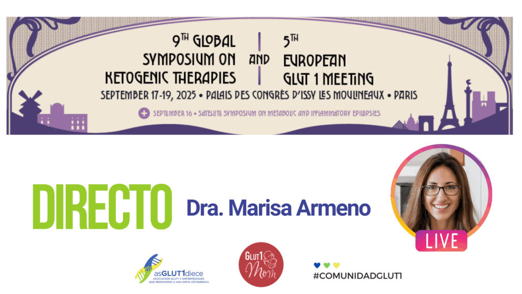 Desde París la Dra. Marisa Armeno participando de la 5ª Conferencia Europea Glut1