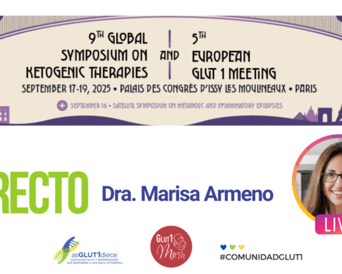 Desde París la Dra. Marisa Armeno participando de la 5ª Conferencia Europea Glut1