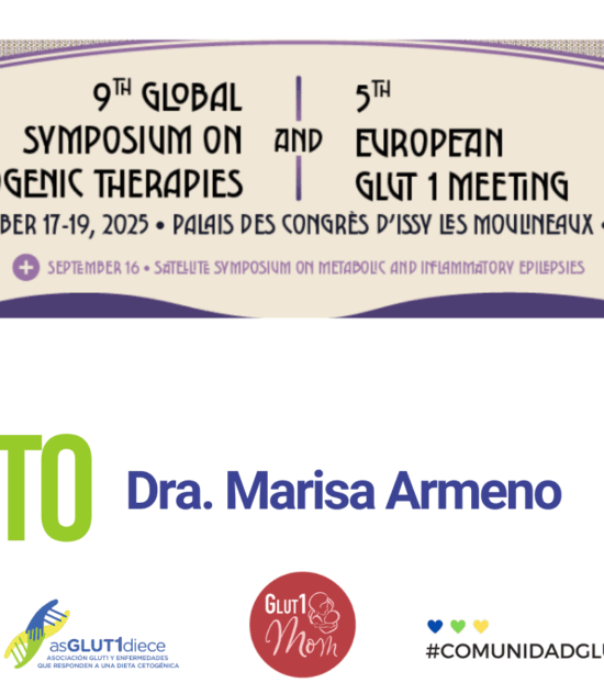 Desde París la Dra. Marisa Armeno participando de la 5ª Conferencia Europea Glut1
