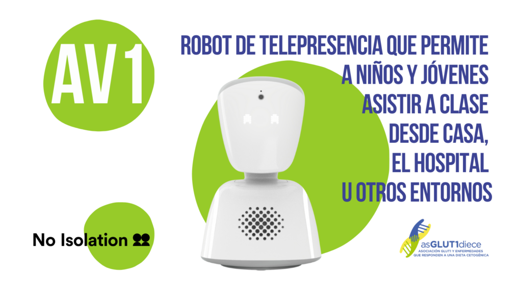 AV1, Robot como herramienta para que los menores con problemas de salud puedan continuar su educación