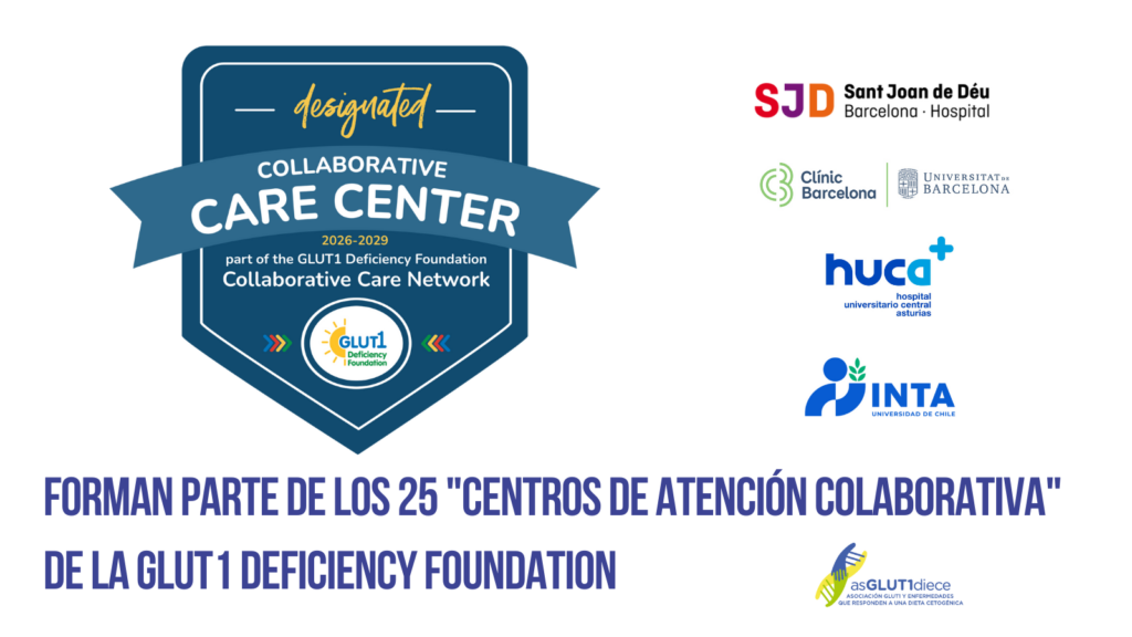 HSJD, Clínic Barcelona, HUCA de Oviedo e INTA de Chile forman parte de los 25 “Centros de Atención Colaborativa” de la GLUT1 Deficiency Foundation