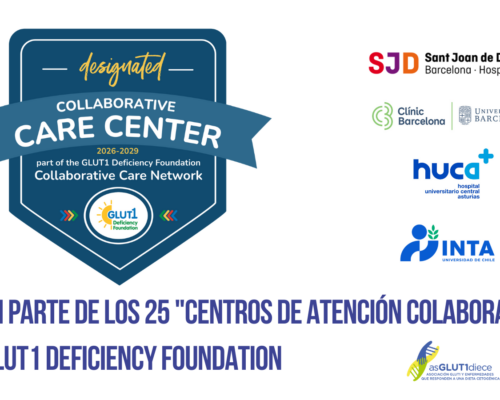HSJD, Clínic Barcelona, HUCA de Oviedo e INTA de Chile forman parte de los 25 “Centros de Atención Colaborativa” de la GLUT1 Deficiency Foundation