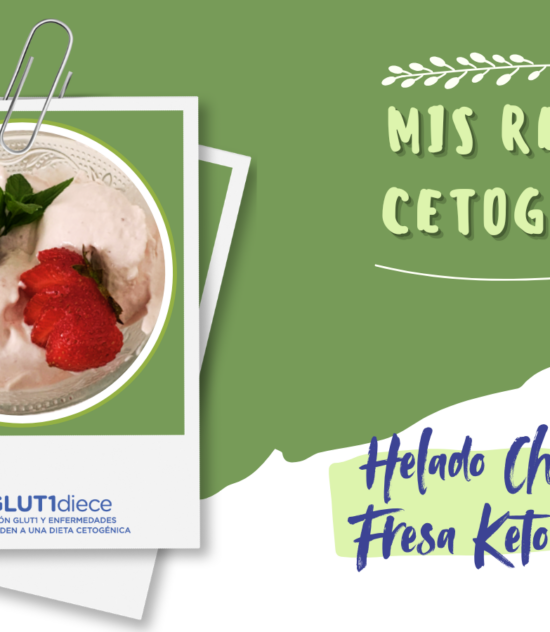 Helado Cheesecake de Fresa Keto